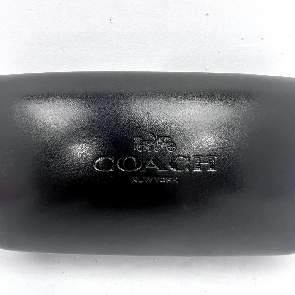 COACH, SUNGLASSES CASE ONLY, BLACK, UNISEX